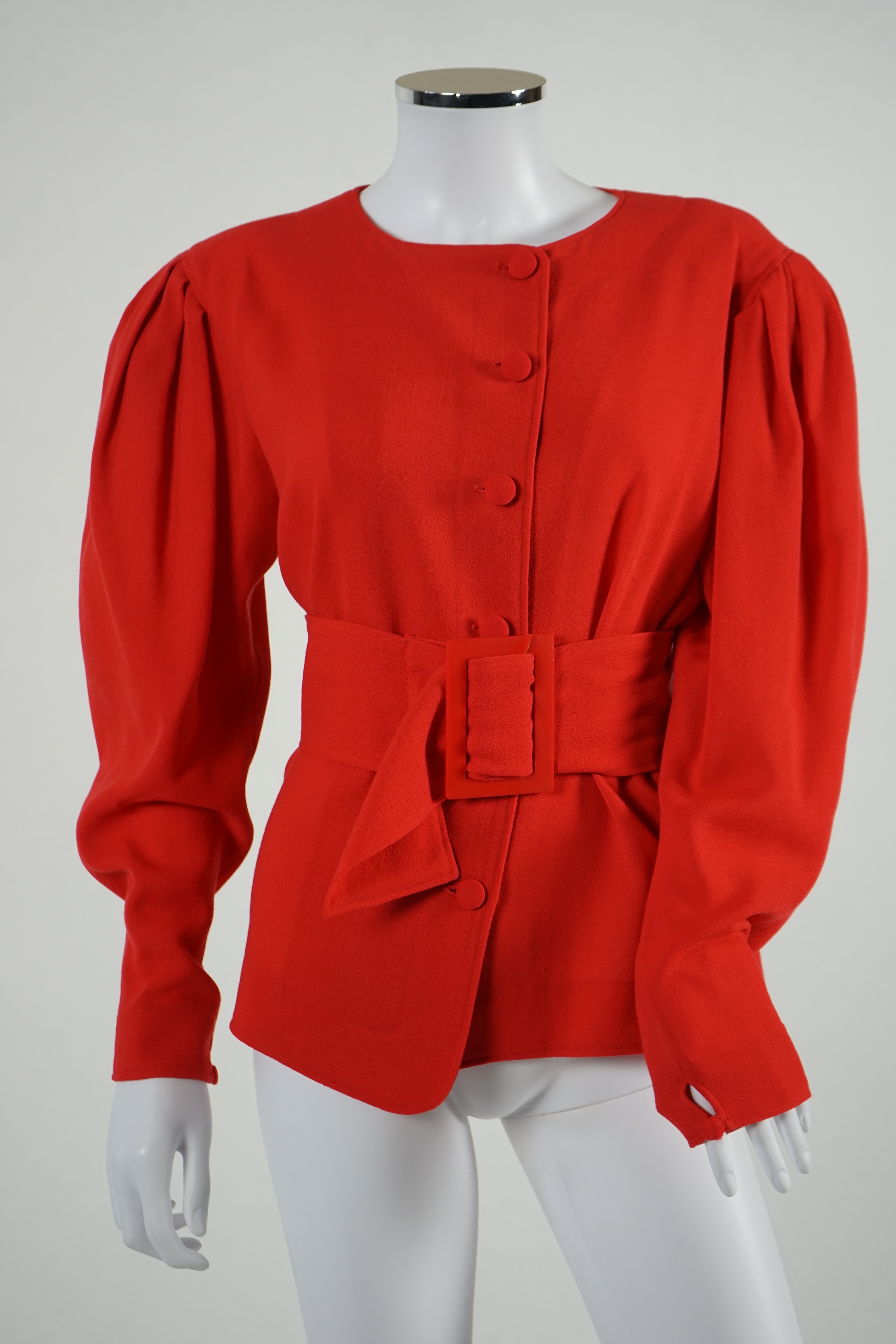 Three lady's Jean Muir jackets. Sizes approx 12-14 Proceeds to Happy Paws Puppy Rescue